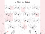 A Pair of Doves Font