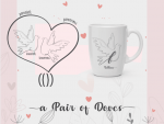 A Pair of Doves Font