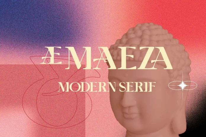 AE Maeza-Modern Serif Font