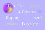 AO Mireille - Display Typeface Font