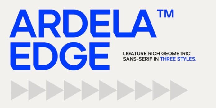 ARDELA EDGE Font Family