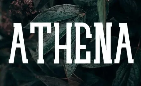ATHENA - Serif Font