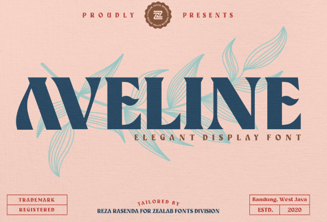 AVELIN ELEGANT FONT