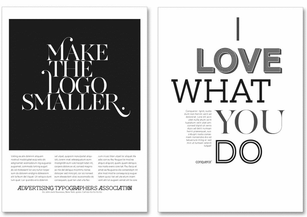 AW Conqueror Family Font