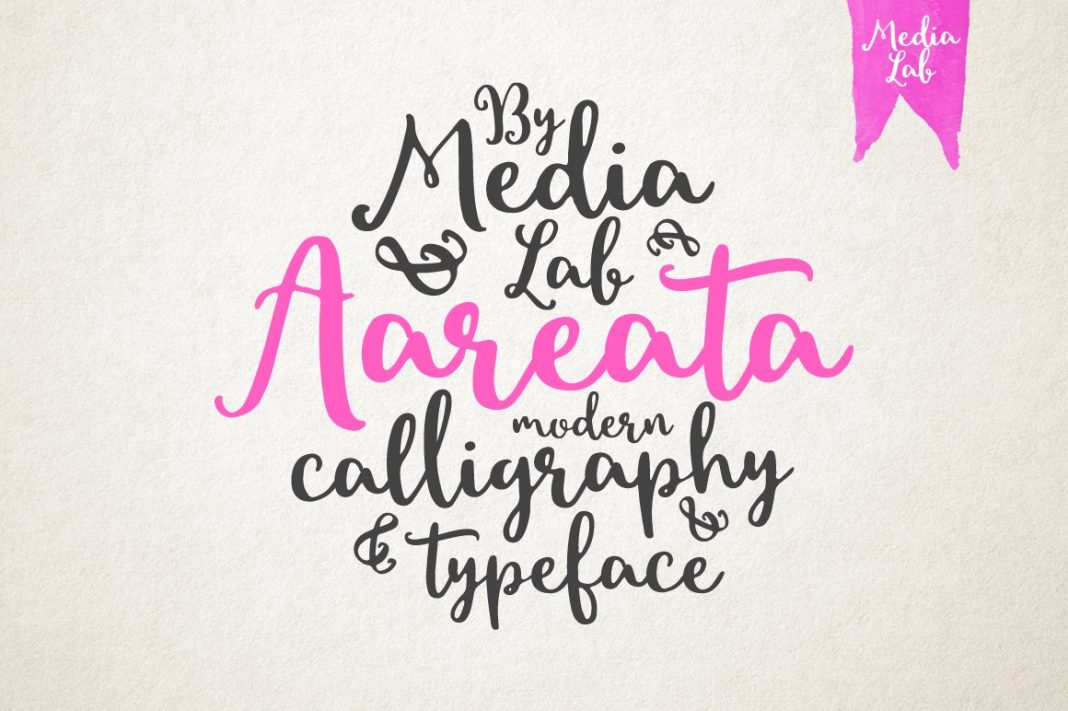 Aareata Script Font