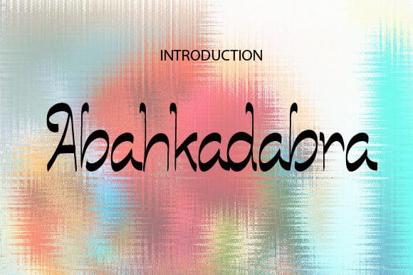 Abahkadabra Font