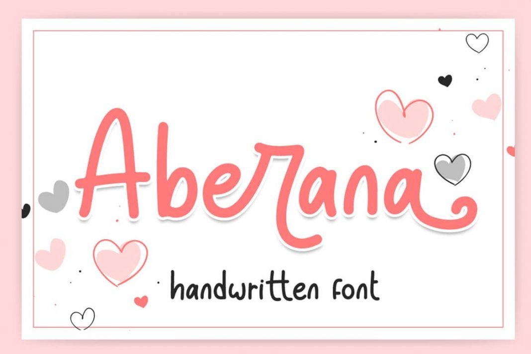 Aberana - Lovely Font