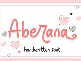 Aberana - Lovely Font