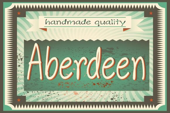 Aberdeen Font