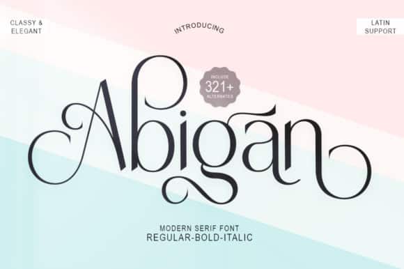 Abigan Font