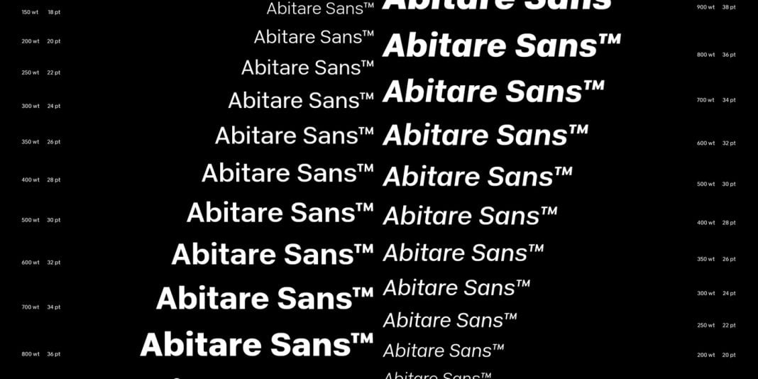 Abitare Sans Font
