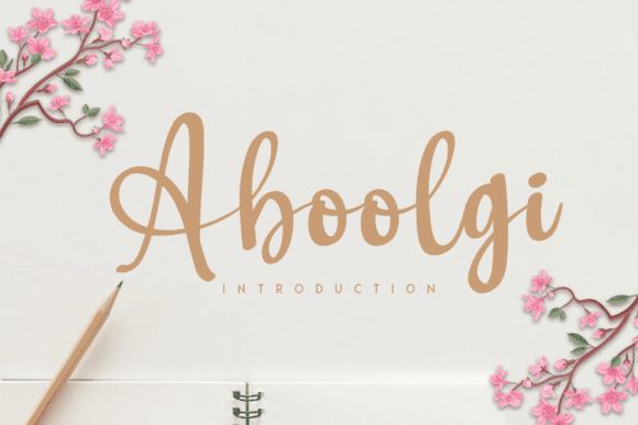 Aboolgi Font