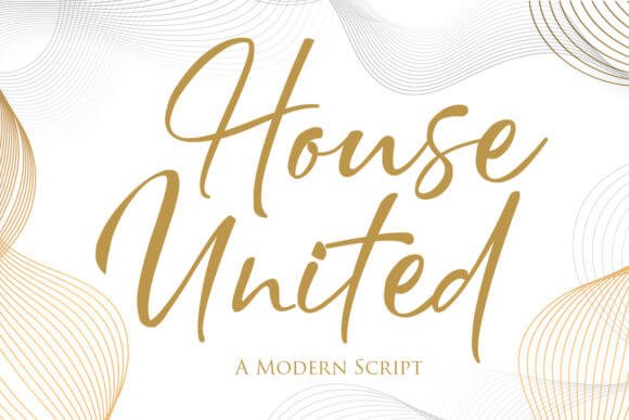 About House United Font