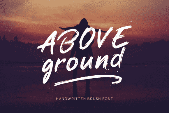 Above Ground Font