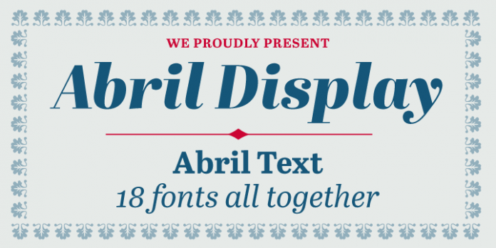 Abril Font