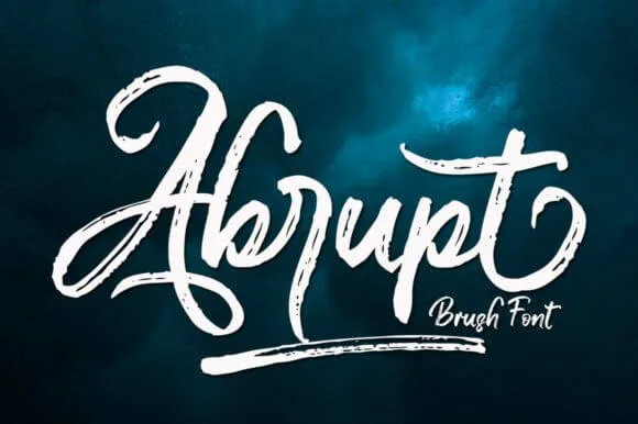 Abrupt Font