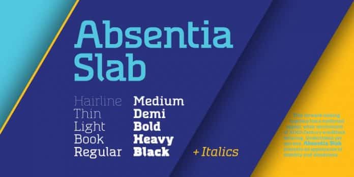Absentia Slab Font