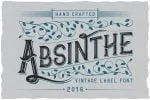 Absinthe Label Typeface Font