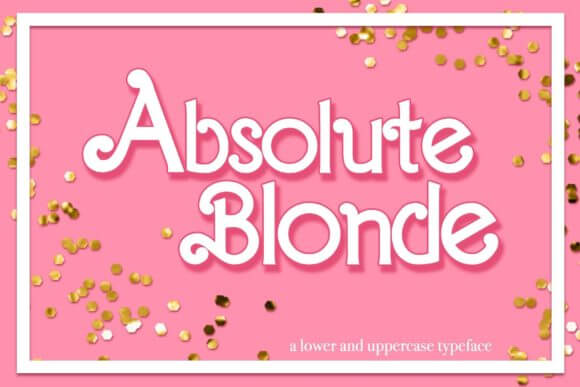 Absolute Blonde Font