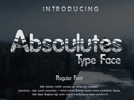 Absoulutes Font