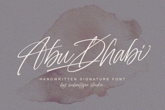 Abu Dhabi Font