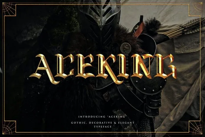 Aceking - Vintage Blackletter Gothic