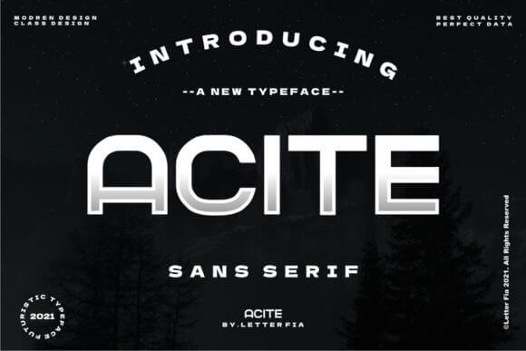 Acite Font
