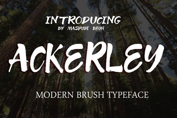 Ackerey Font