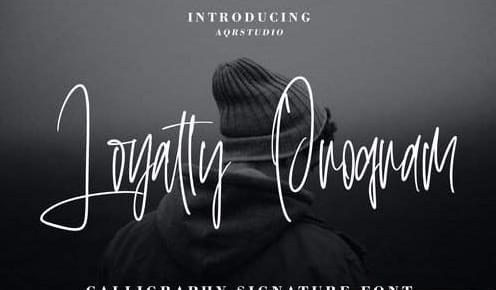 Acoustic - Swash Calligraphy