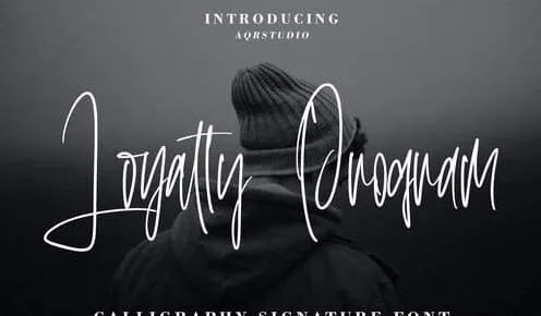 Acoustic - Swash Calligraphy