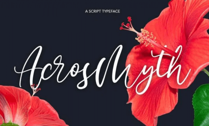 Acrosmyth Script Typeface