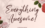 Acrosmyth Script Typeface