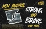 Across The Street - Another Rough Brush Font