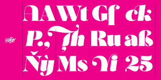Acta Poster Font