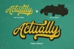 Actually Font