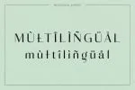 Adagio Decorative Ligature Font Duo