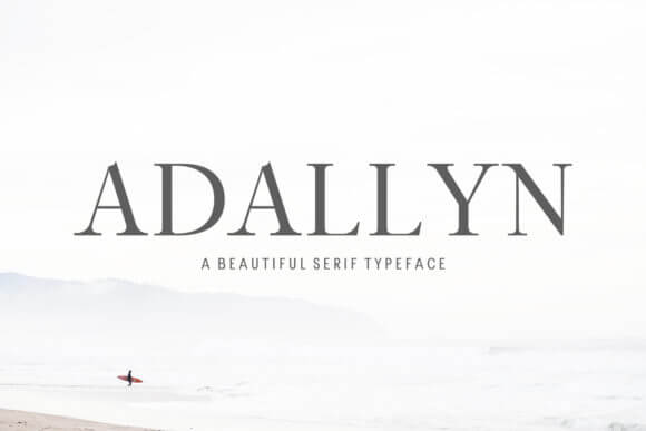 Adallyn Family Font