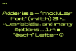 Adder Font