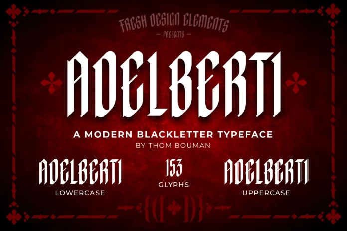 Adelberti Modern Blackletter Font