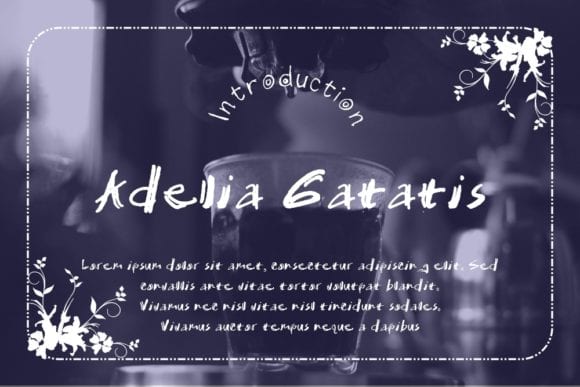 Adelia Gatatis Font