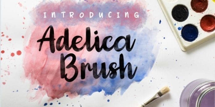 Adelica Brush Font