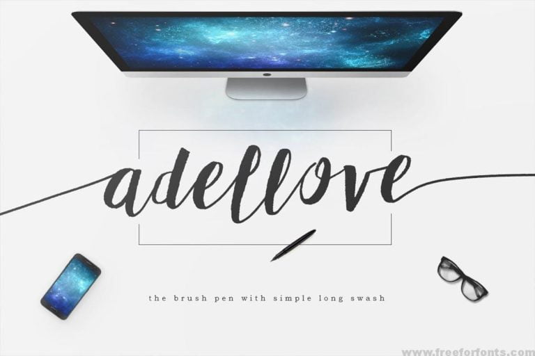 Adellove Typeface Font Free Download