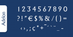 Adelon Serial Font Family