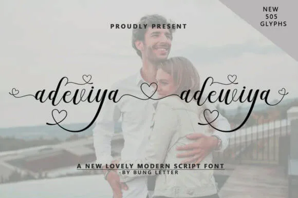 Adeviya Adewiya Font