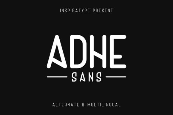 Adhe Family Font