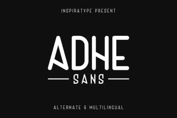 Adhe Sans Font