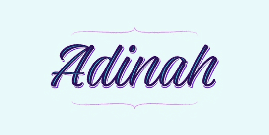 Adinah Font