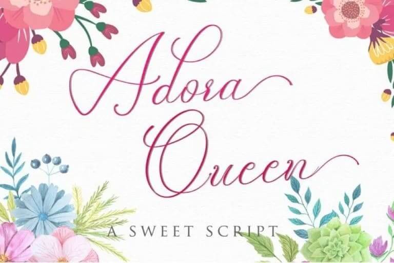 Adora Queen Font