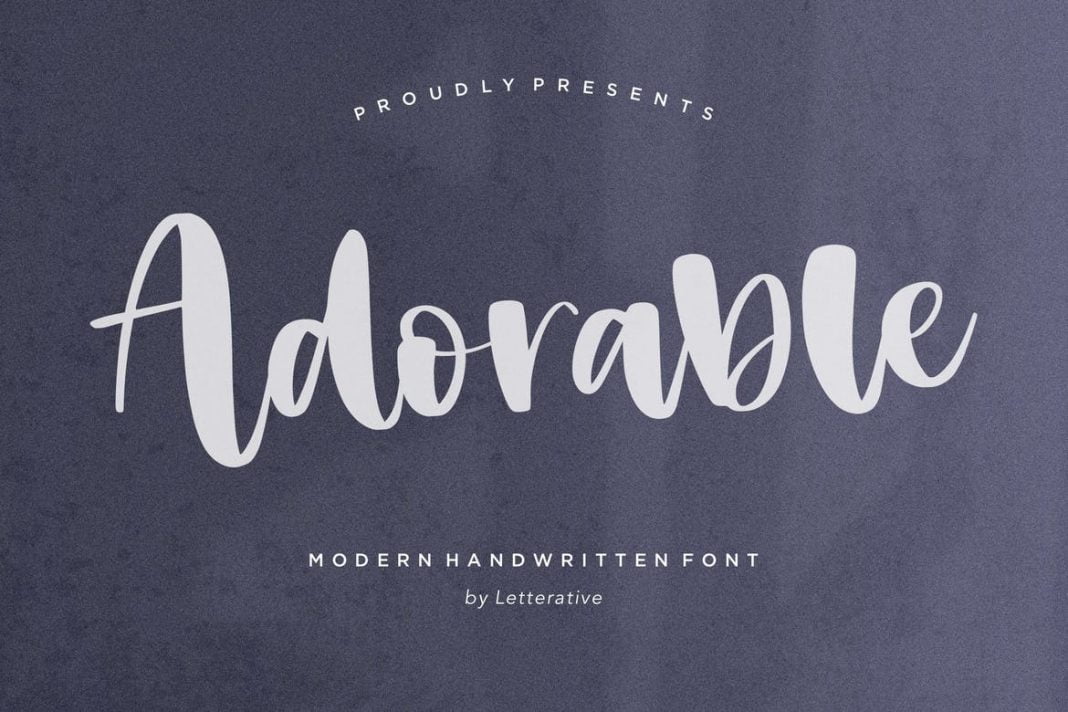 Adorable Script Font