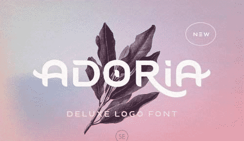 Adoria - Deluxe Logo Font